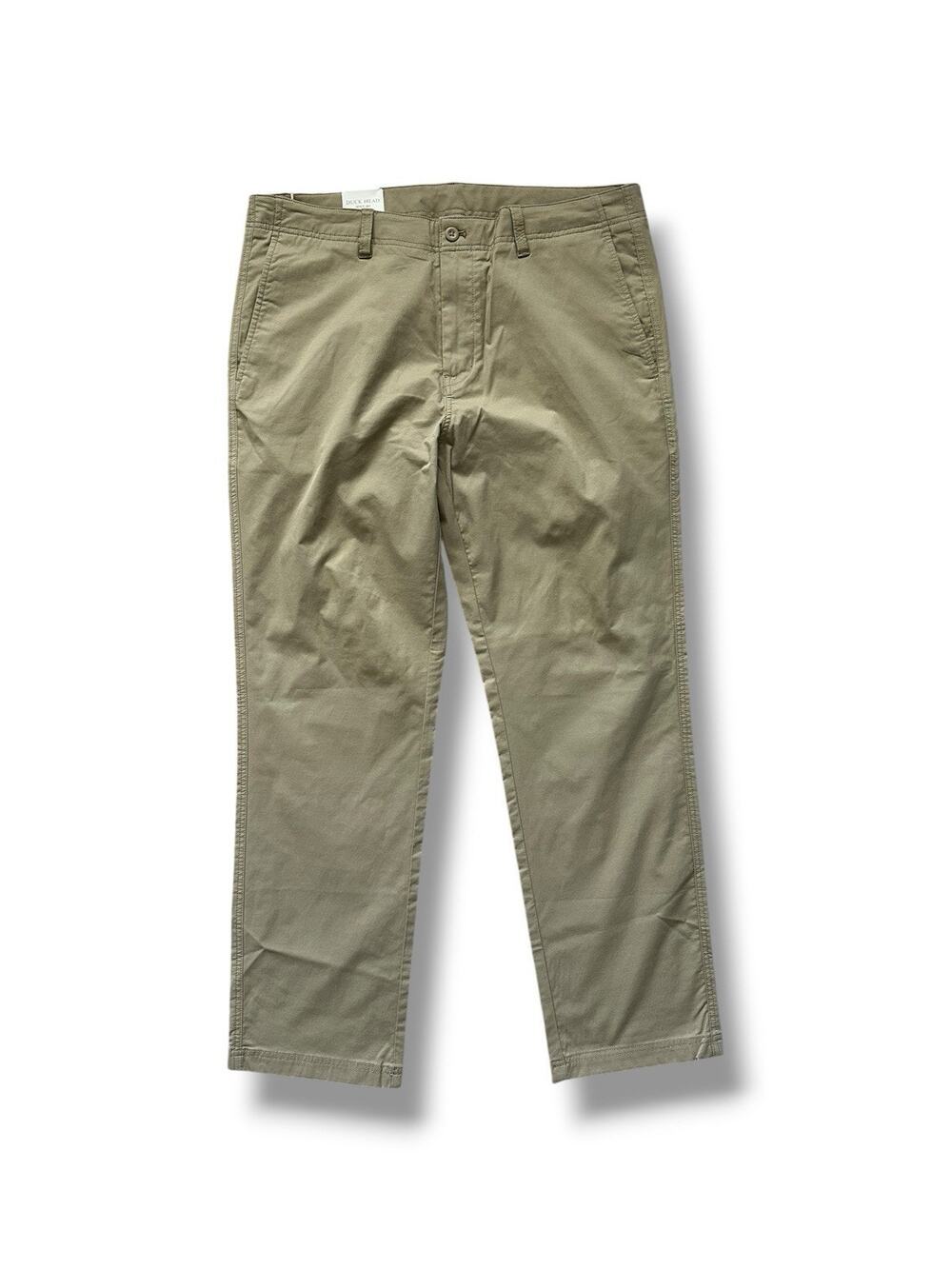 New Duck Head Performance Twill Khaki Chino Pants Trouser Harbor 36x30 NWT